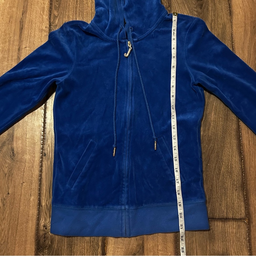 Juicy Couture Y2K Mcbling royal blue sweater - Picture 8 of 9